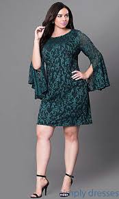 Short Green Lace Plus Size Party Dress With Sleeves Party Dresses With Sleeves Plus Size Party Dresses Plus Size Dresses