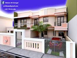 Maison 3d Dakar Senegal Projet R 1 Facade 3d Moderne Maison 3d Maison Architecte Moderne Plans Maison Container