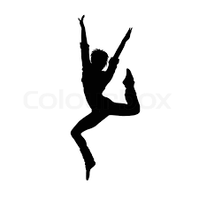 See more ideas about dancer silhouette, dancer, silhouette. Dancing Girl Black Silhouette Isolated Stock Vector Colourbox