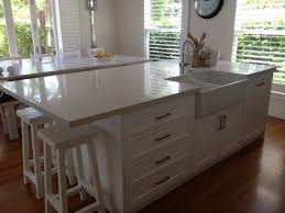 Kitchen island with sink and dishwasher. Butler Sink Kitchen Island Sydney