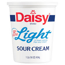 How many ounces in a cup of sour cream. Daisy Light Sour Cream 1 Lb Walmart Com Walmart Com