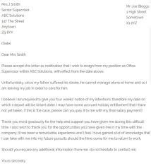 Resignation Letter Example Due To Family Illness Resignletter Org