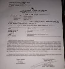 Surat laporan kehilangan berlaku hanya untuk 14 hari saja. Surat Tanda Terima Laporan Polisi Bolmora Com
