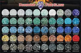 Nupick 20 pound fire glass for fire pit, 1/2 inch tempered mixed fire glass in bahama blend for propane fire pit & gas fireplace, blue and white fire glass rock 4.4 out of 5 stars 12 $43.99 $ 43. 1 Lb Sample Kit Diamond Fire Pit Glass