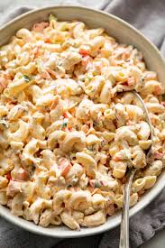 Find an easy pasta salad recipe for your picnic or potluck. The Best Macaroni Salad With A Delicious Creamy Dressing Cafe Delites