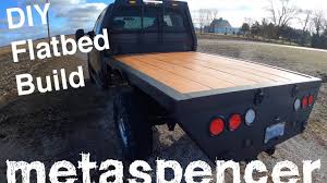We pull a 29ft flatbed to haul hay and whatever else once in a while and a 20 ft stock trailer and it works fine. Diy Flatbed Build Each Step In My Process Youtube