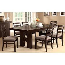 A Line Furniture Monte Carlo Elegant Simplicity Bold Design Dinning Set Cappuccino 8 Piece Dining Room Furniture Modern Modern Dining Room Wooden Dining Tables