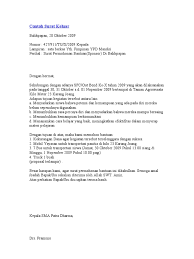 Paklaring untuk pencairan bpjs ketenagakerjaan. Contoh Surat Masuk Dan Keluar Doc Contoh Surat