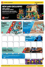 December 2020 Lego Brand Retail Store Calendar Offers Promotions Toys N Bricks Lego News Blog