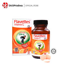 Ia mempunyai antioksidan untuk melawan. Flavettes Vitamin C Orange Sugar Free 250mg X 100 S