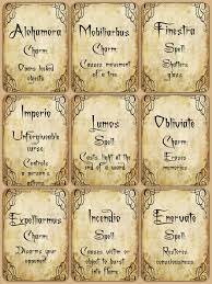 Pin By Carolyn Barnett On Harry Potter Harry Potter Spells Harry Potter Spells List Harry Potter Charms