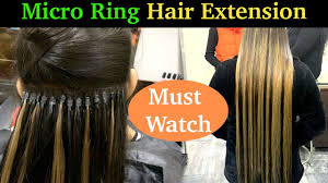 With medium to heavy use, they can last about 3 to 6 months. Permanent Hair Extension Micro Ring Extension Hairapist Youtube