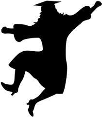 Silhouette Design Store Jumping Grad Female Graduation Silhouette Silhouette Graduation Center Pieces