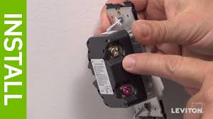 Wiring diagram lutron dimmer switch. Leviton Presents How To Install A Renu Universal Dimmer Youtube
