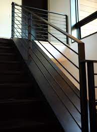Mcnae Design Frey Residence Interior Railing Metal Stair Railing Railing Design Interior Stairs