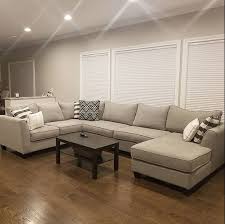 Raymour Flanigan Daine 3 Pc Sectional Sofa Living Room Sets Farmhouse Decor Living Room Sectional Sofa