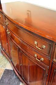 However, the reason you should sand a piece of furniture is so you can create enough grit or tooth on the surface for the paint to stick. The Buffet A Before And After Painted Furniture Furniture Makeover Refinishing Furniture
