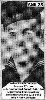 Arthur Joseph Durocher (1916-1944)