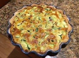 Tarte A La Courgette Et Aux Lardons Recette Recettes De Cuisine Tarte Courgette Recette