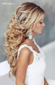 Peinados Largos Para Novia De La Boda Largos Novia Peinados Coiffure Mariage Cheveux Long Jolie Coiffure Coiffure Demoiselle D Honneur
