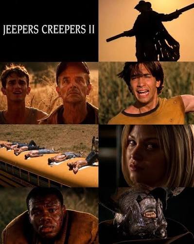He can taste your fear.” Jeepers Creepers 2 was released on this day in  2003. A sequel to the 2001 film, it features the return of the creeper, who  stalks a school