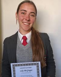 The following girls achieved certificates for their outstanding results in  the South African National Geography Olympiad. Tshegofatso