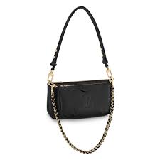 Multi Pochette Accessoires Monogram Empreinte Leather in Black - WOMEN -  Handbags | LOUIS VUITTON ®