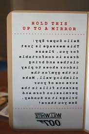 Mirror Message Secret Message Google Search Kinderfeestje Verjaardagsfeestje Ideeen Verjaardagsideeen