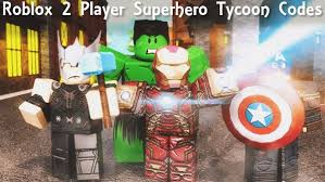 Top 10 best roblox superhero games to play in 2021 talks about the best roblox superhero games to play in 2021. Roblox 2 Player Superhero Tycoon Codes 100 Working April 2021