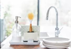 Grove Collaborative Sink Caddy And Modern Stoneware Tray Set Kitchen Sink Decor Best Kitchen Sinks Kitchen Sink Caddy