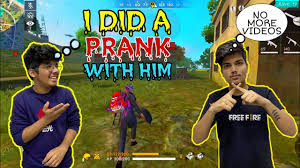 Watch bnl play free fire game and chat with other fans. Free Fire Tsg Jash Did A Prank On Tsg Ritik Prank Gone Wrong Live Reaction Youtube