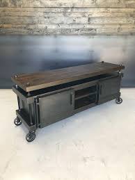 Pressfield Media Console With Images Industrial Style Furniture Industrial Style Decor Industrial Home Design
