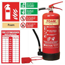 Our licensed technicians will install fire extinguishers according to national and local fire code. Foam Fire Extinguisher Fire Fighting Expert