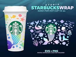 Download Mermaid Full Wrap Svg For Starbucks Mermaid Under The Sea Etsy Cup Wrap Svg Starbucks Cup Wrap Svg Cricut Starbucks Cup Ideas