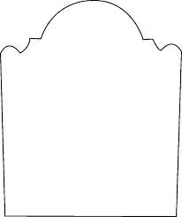 Pics For Gt Tombstone Shape Outline Halloween Tombstones Halloween Stencils Tombstone