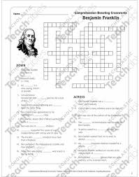 They were of an elementary kind, apparently derived from the word square, a group of words arranged so the letters read alike vertically and horizontally, and. Benjamin Franklin Text Crossword Puzzle Printable Crossword Puzzles Texts