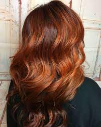 Blended Copper Tones Hairstyle Copper Hair Color Copper Hair Hair Color Shades