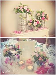 Des Idees Pour Un Jolie Mariage Table Mariage Rose Et Blanc Table Mariage Rose Centre De Table Mariage