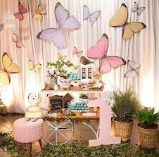 Pin By Carnival Shack On Dicas P Festa Butterfly Themed Birthday Party Butterfly Birthday Party Butterfly Theme Party