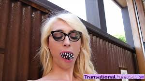 Holly Parker Drinks Her Cum: Shemale Masturbation Masturbation Porn by  FapHouse