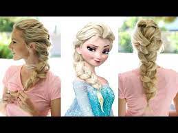 Frozen Inspired Hair Tutorials Lilostyle Elsa Braid Hairstyle Elsa Hair Braided Hairstyles