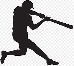 Download Baseball Player Svg Clipart Baseball Clip Art Clipart Baseball Black Silhouette Transparent Clip Art