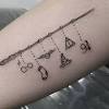 A dark mark tattoo will let the world know that you think it's fun to do bad things. 3