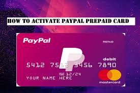 Transfer money from your paypal account. How To Activate Paypal Prepaid Card Sign Up Login Activation