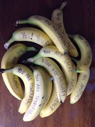 Inspirational Bananas For Snack For Girls On The Run Today And Their Lesson On Positive Self Talk Tournament Food Soccer Snacks Volleyball Team Gifts