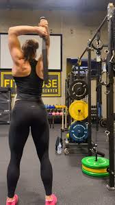 @mrfithouse bought some new toys for @fithousedenver and coach  @rosentrained designed a Back & Boulders series so that we could use them.  These clubs provided new ways for us to explore movement, ...