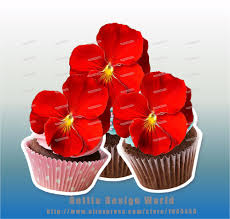 If you do happen find someone who can, sugar. 24 Red Pansies Flower Edible Cake Topper Wafer Rice Paper Pancy Cupcake Topper Birthday Wedding Cake Decoration Party Supplier Party Suppliers Party Party Partyparty Cake Decoration Aliexpress