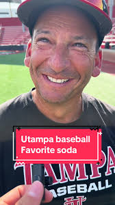 Stay to the end for a wholesome response from our head coach 😂😂. And its  soda, not pop. #utampa #collegebaseball #baseballboys #baseball