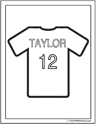 Printable polo shirt coloring page. Baseball Coloring Pages Pitcher And Batter Sports Coloring Pages