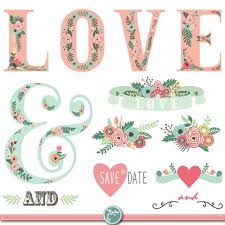 Wedding Clipart Pack Wedding Floral Digital Clip Art Vintage Flowers Floral Frames Wreath Wedding Invitation Instant Download Wd067 Wedding Clipart Clip Art Wedding Invitation Design